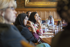 Image of Malaysian delegation at the House of Lords, London.